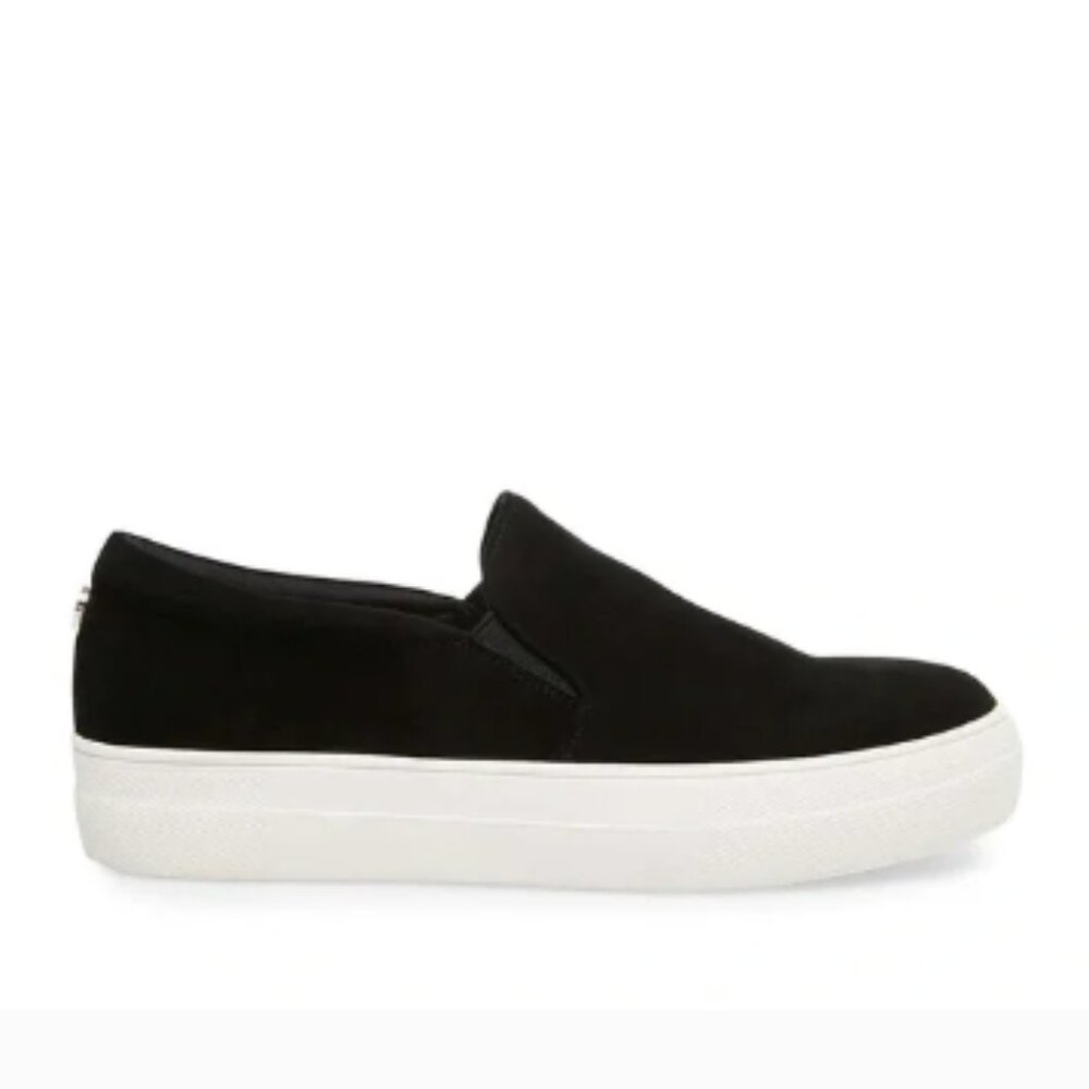 Steve Madden Gills Black Suede Women's Size 8